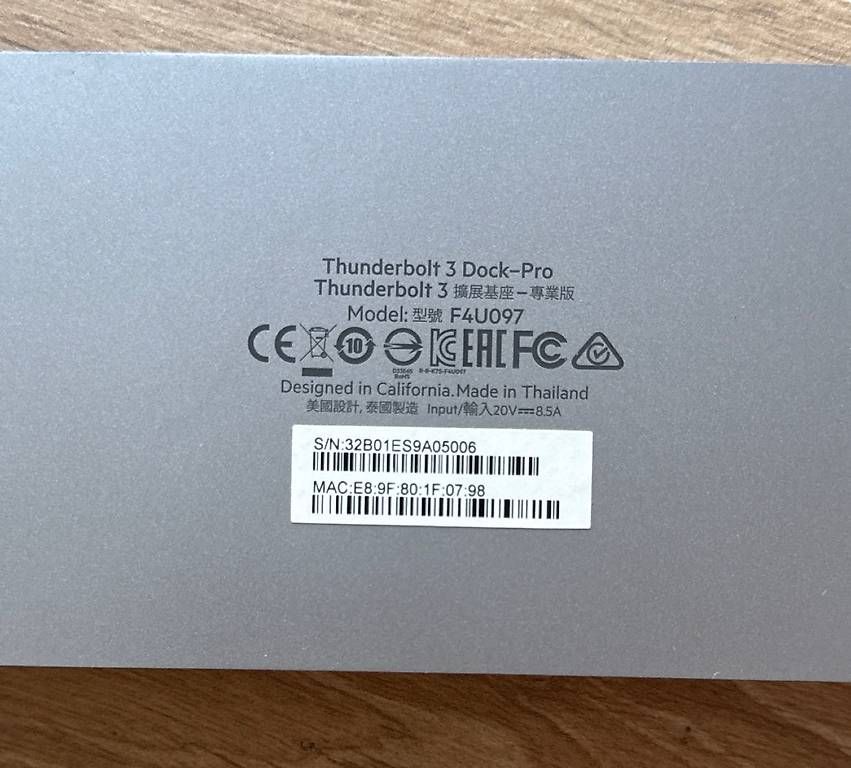 Docking station: Dell Precision Thunderbolt Dock  TB18DC – Usato da St-Sulpice VD venduto da mur_6r2n 1