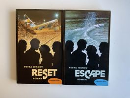 Jugendkrimi, Petra Ivanov, Reset/Escape, 2 Bücher