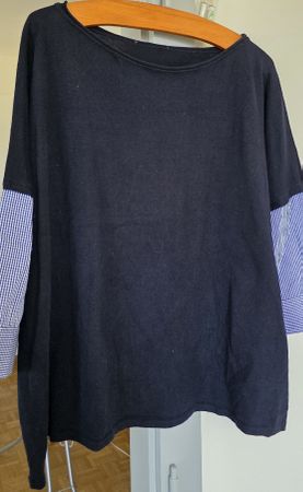 Pull bleu marine