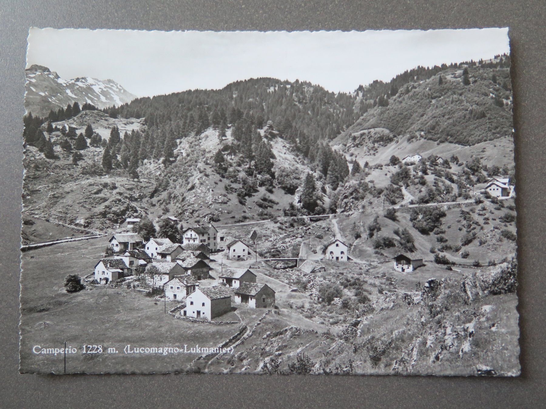 Cartoline postali: CAMPERIO - LUCOMAGNO-LUKMANIER – Usato da Wittenbach venduto da lipasal