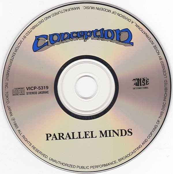 CDs: Conception Parallel Minds JAPAN CD VICP-5319 pre KAMELOT – Gebraucht aus Gersau von pjs_687j 3