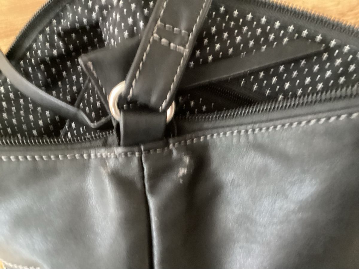 Gabor Taschen für Damen: Gabor Leder Handtasche schwarz – Gebraucht aus Wassen UR von SABDOM 3