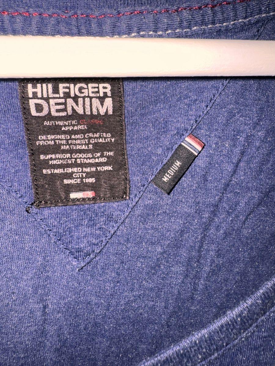 Tommy Hilfiger T-shirt: T. Hilfiger T-Shirt M Blau – Nuovo (secondo la descrizione) da Richterswil venduto da Manu55555 1
