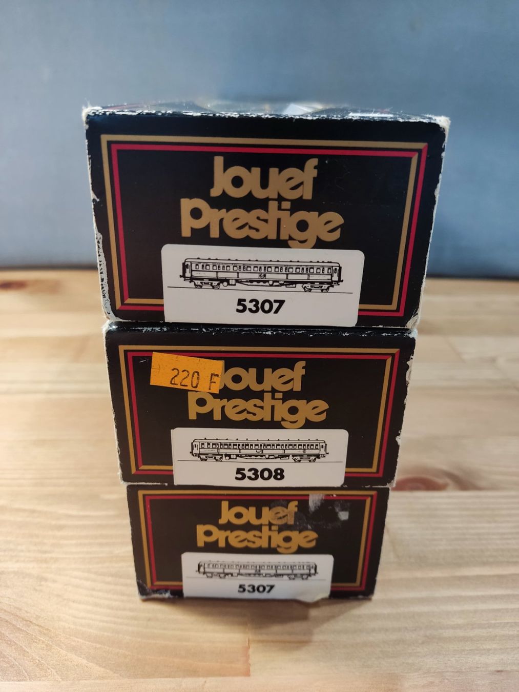 Jouef Modellini di ferrovie: Jouef Prestige 5307 (2), 5308 – Usato da Tafers venduto da LitusPS