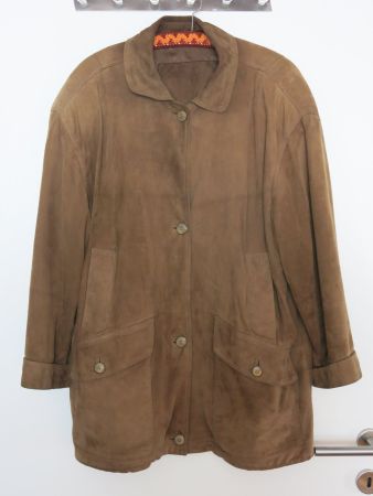 Jacke aus echtem Leder, Grösse 42
