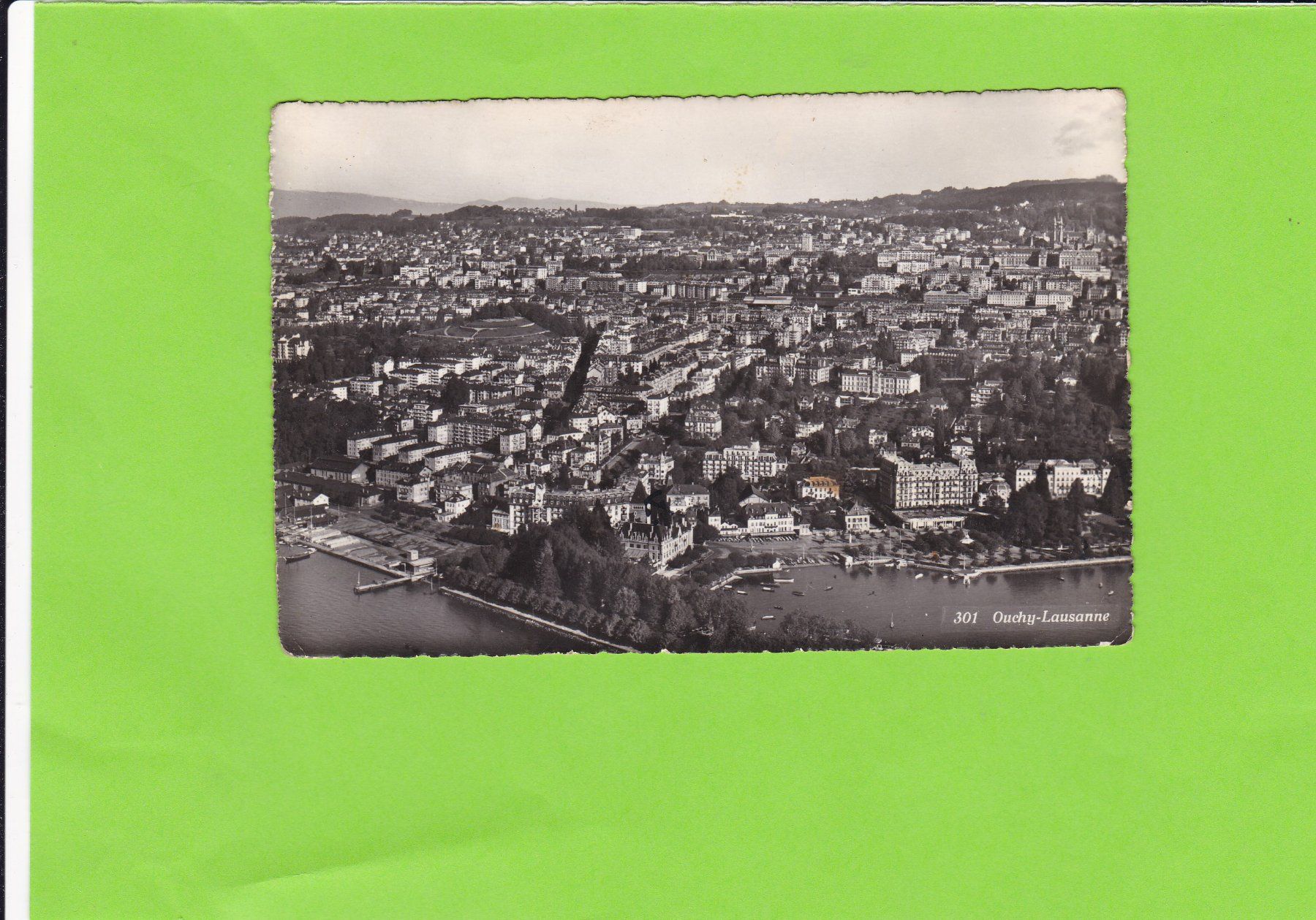 Cartoline postali: Ouchy-Lausanne – Usato da St. Peterzell venduto da neckertal