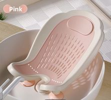 Baby-Badewannenliege / Badesitz für Neugeborene – Rosa