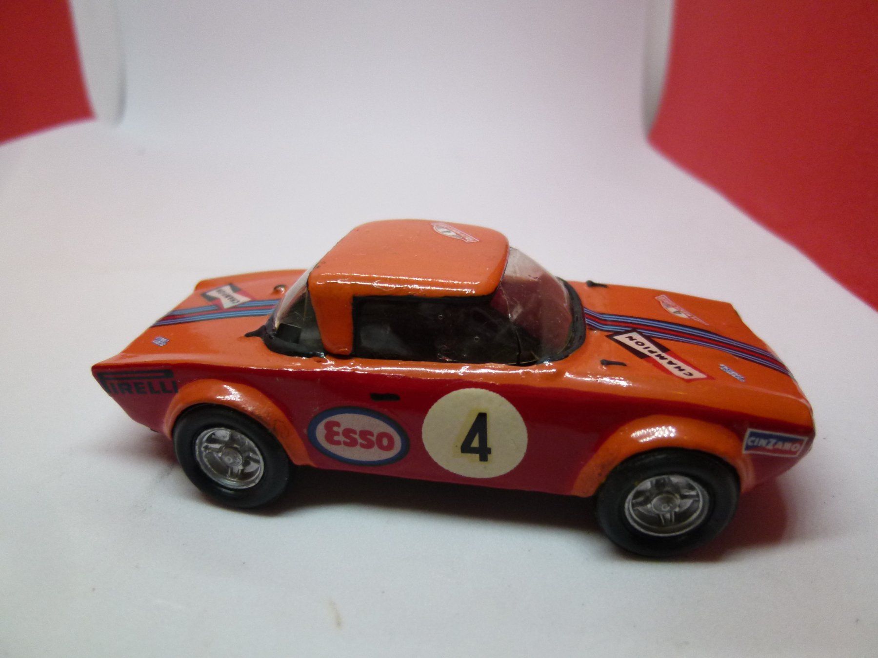Abarth Modellautos: Fiat 124 ABARTH -orange -Rallye - nicht perfekter Bausatz – Gebraucht aus Reiden von mondial2 2