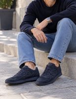 Hogan – Dunkelbraune Wildleder-Sneakers – Made in Italy