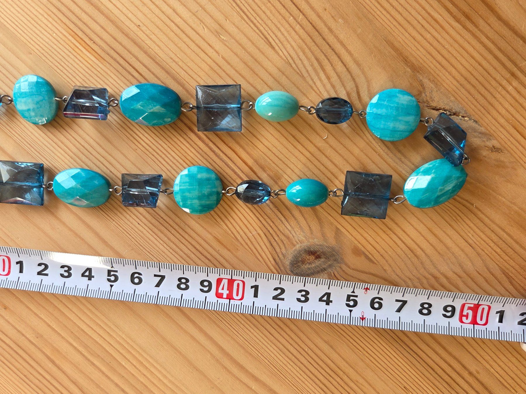 Catenine: Halskette, Modeschmuck, türkis – Usato da Liestal venduto da ITOlio 3