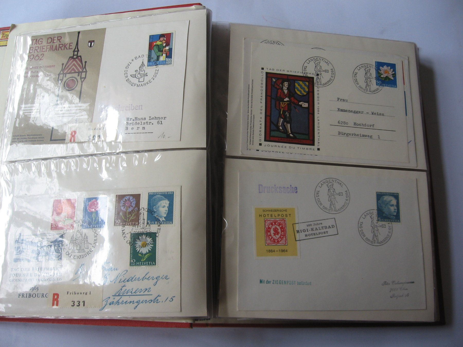 Tutti i francobolli: Album mit Tag der Briefmarkenbelegen – Usato da Nürensdorf venduto da Misterq 5