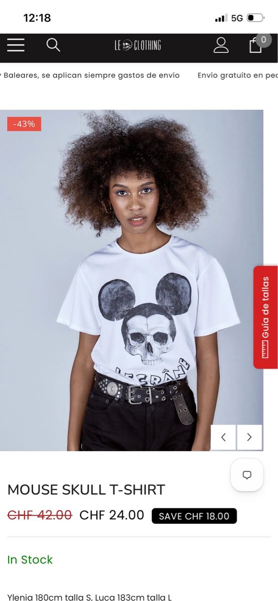 T-Shirts: T Shirt le crane Gr L – Gebraucht aus Rüti ZH von kar_xx9l 5