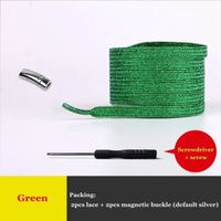 Magnetische Schuhschnürsenkel Grün