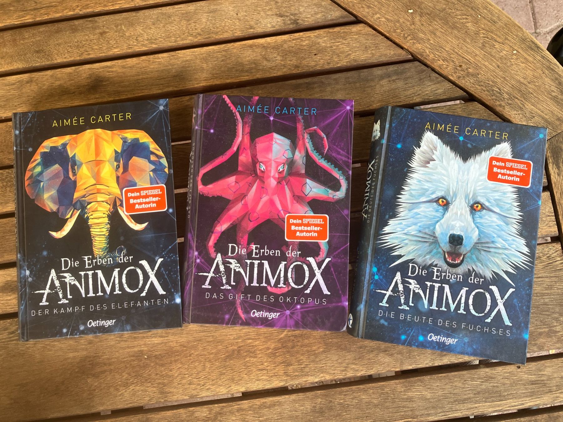 Libri: 3 Bücher : "die Erben der Animox" – Usato da Alvaneu Bad venduto da laudinella