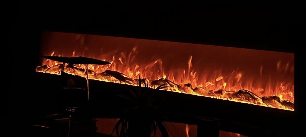 Camini: Moderne Cheminée mit LED-Flammen – Nuovo (secondo la descrizione) da St. Gallen venduto da SG_CH1 2
