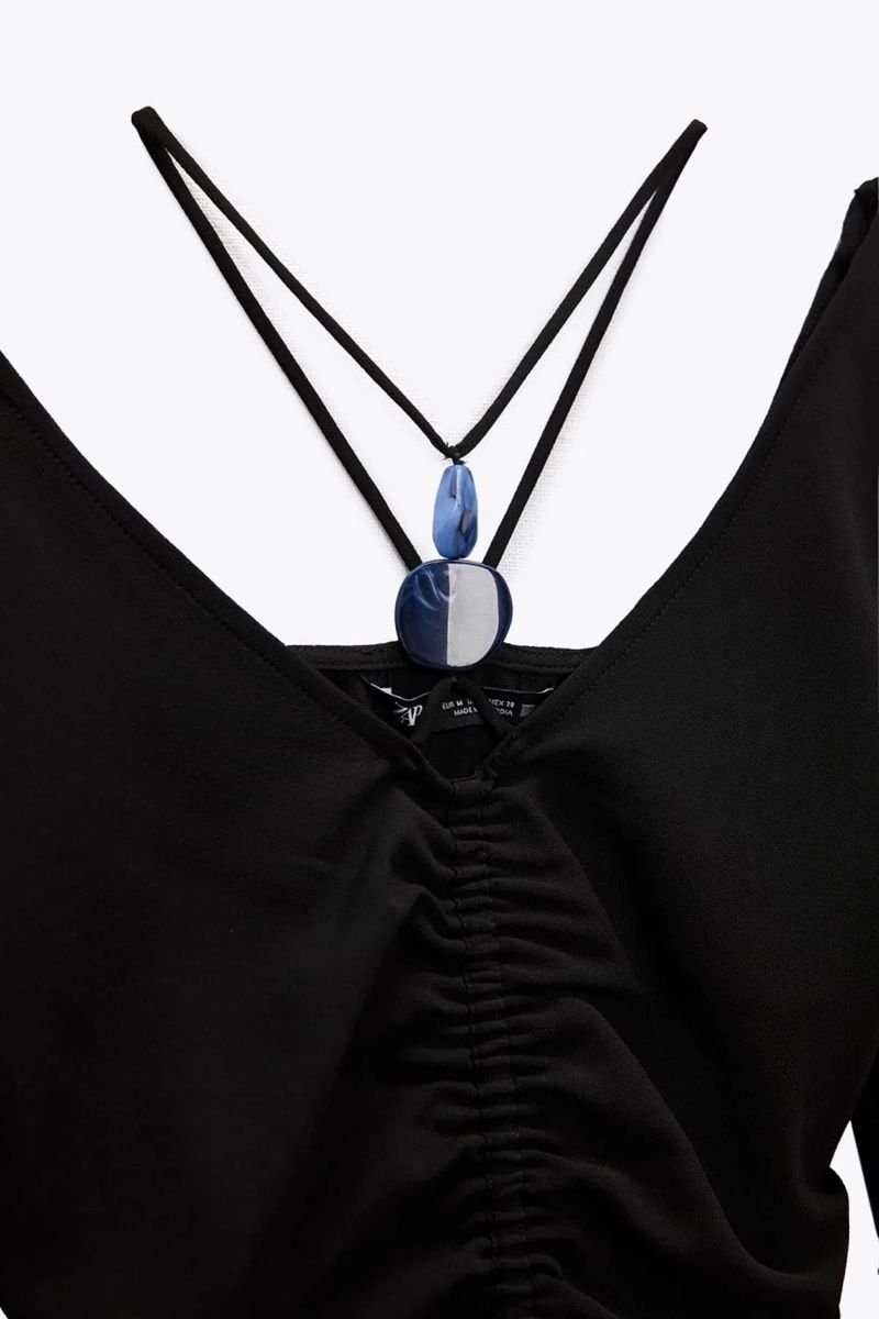 Zara Kleider: Zara Black Mini Dress – Gebraucht aus Corsier-sur-Vevey von Kristina.Nova 2