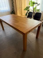 Ausziehbarer Eichentisch bis 280 cm – frisch geschliffen und