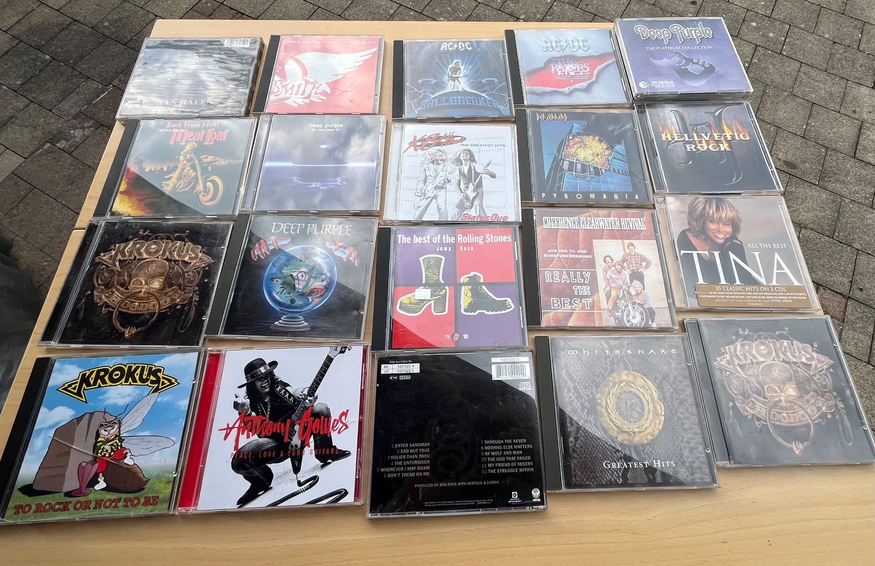 CDs: CD Samlung - Thema Rockmusik – D'occasion à Menziken par Hotdevil1 1