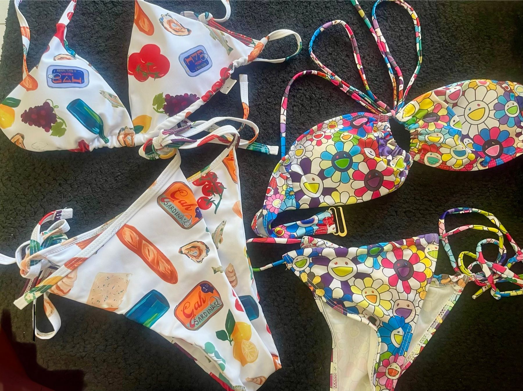 Costumi da bagno & Bikini: Bikini Set Damen, bunte Motive, Grösse M – Nuovo (secondo la descrizione) da Wangen b. Olten venduto da VeraHa