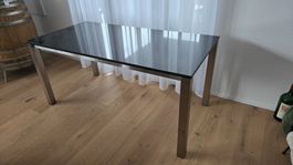 Esstisch Granitplatte mit Edelstahlgestell, top Zustand