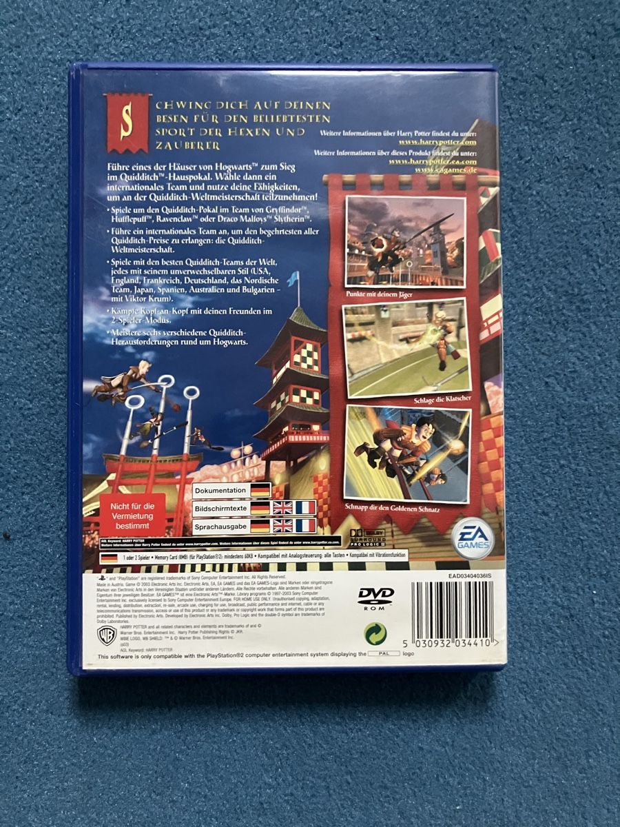 Sony Jeux: Harry Potter Quidditch PS2 – D'occasion à Chur par GC190 1