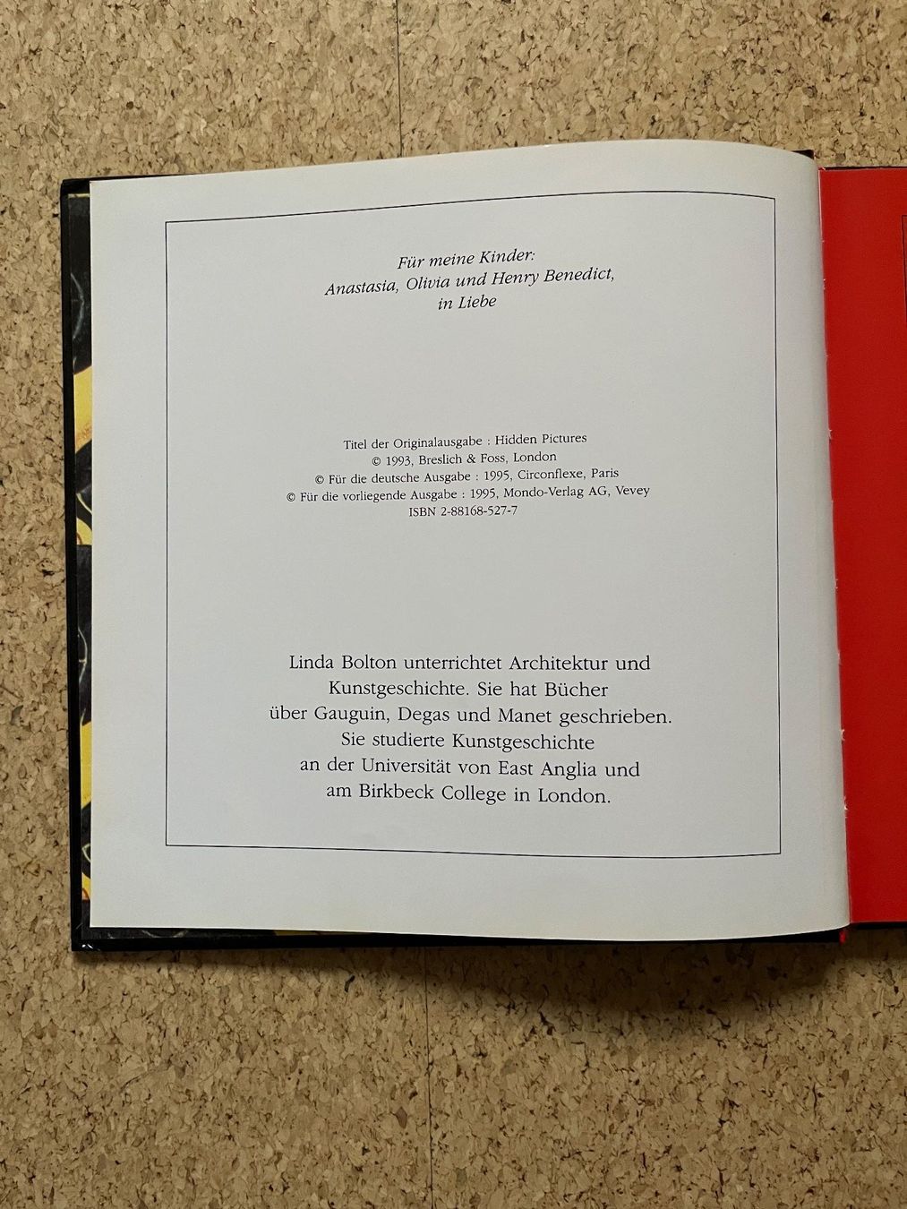 Libri: Buch "Versteckte Bilder", Mondo-Verlag – Usato da Grosswangen venduto da Vita500 2
