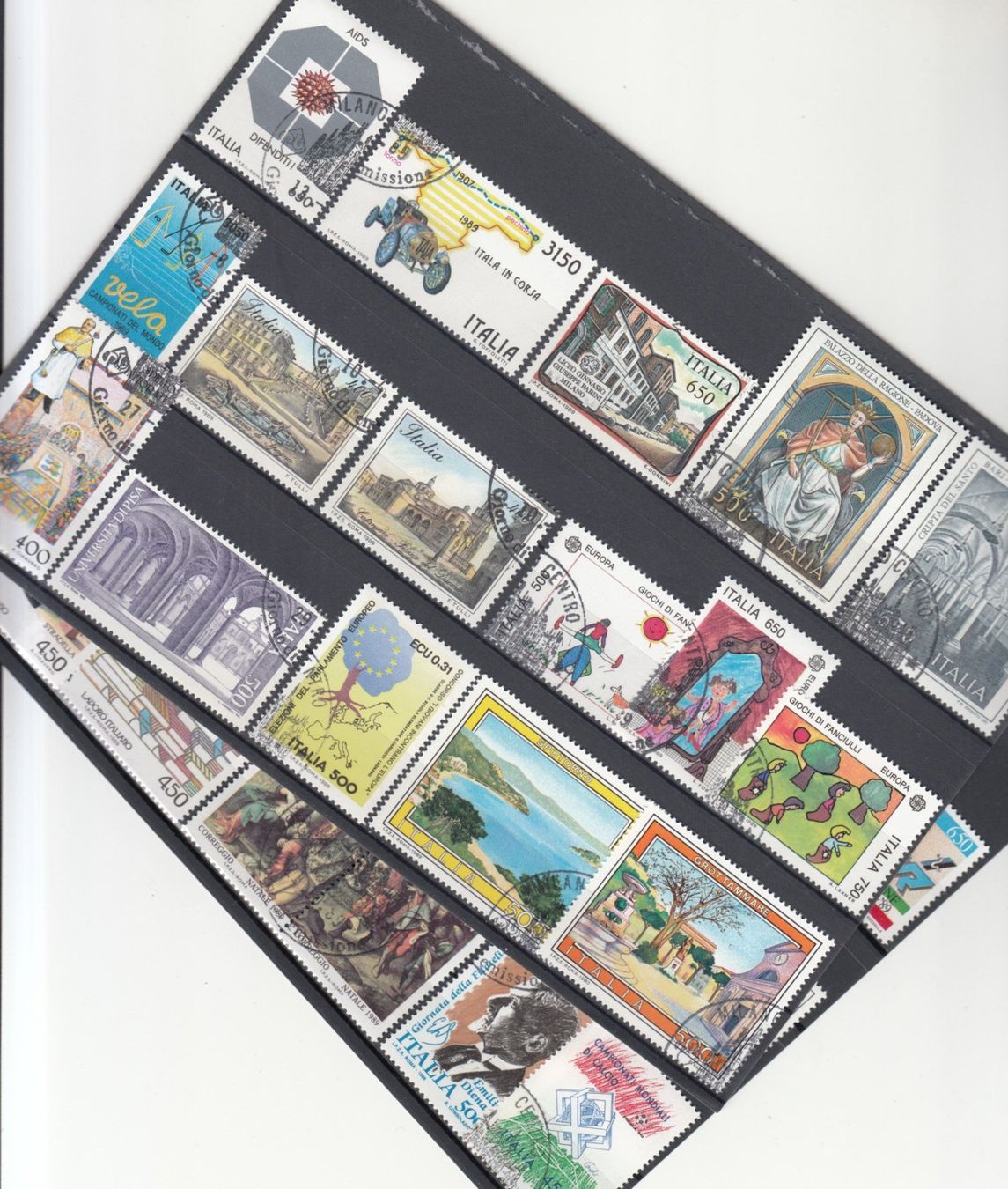 Tous les timbres: Italien 1989 mit ET – D'occasion à Bürglen TG par StampGraf