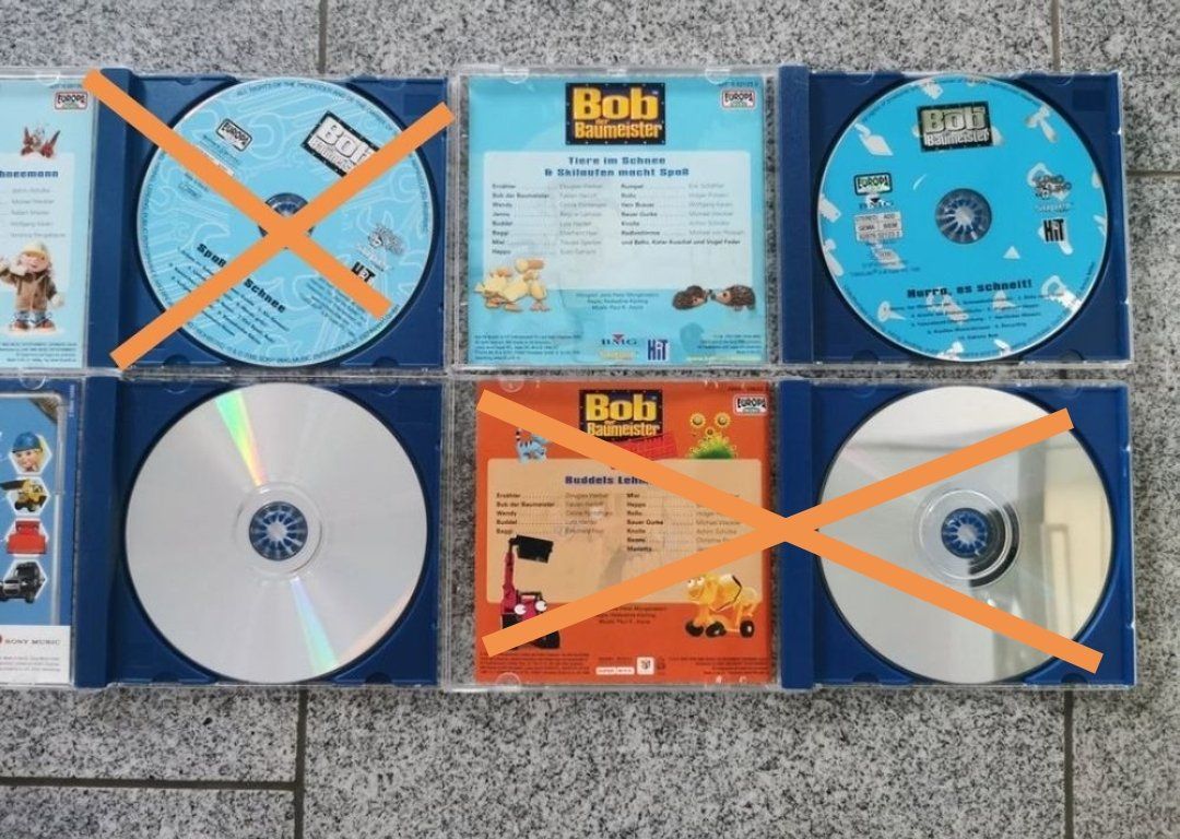 Audiolibri: 2 Bob der Baumeister - Kinder Hörspiele CD's – Usato da Tägerschen venduto da mamirockt 2