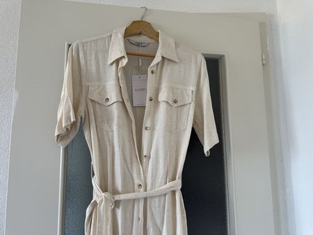Robe été longue Alcott neuf taille M beige clair