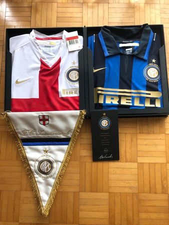 NIKE INTER BOX CENTENARIO NUMERATO 1363 DI 2008 BOX MAGLIE