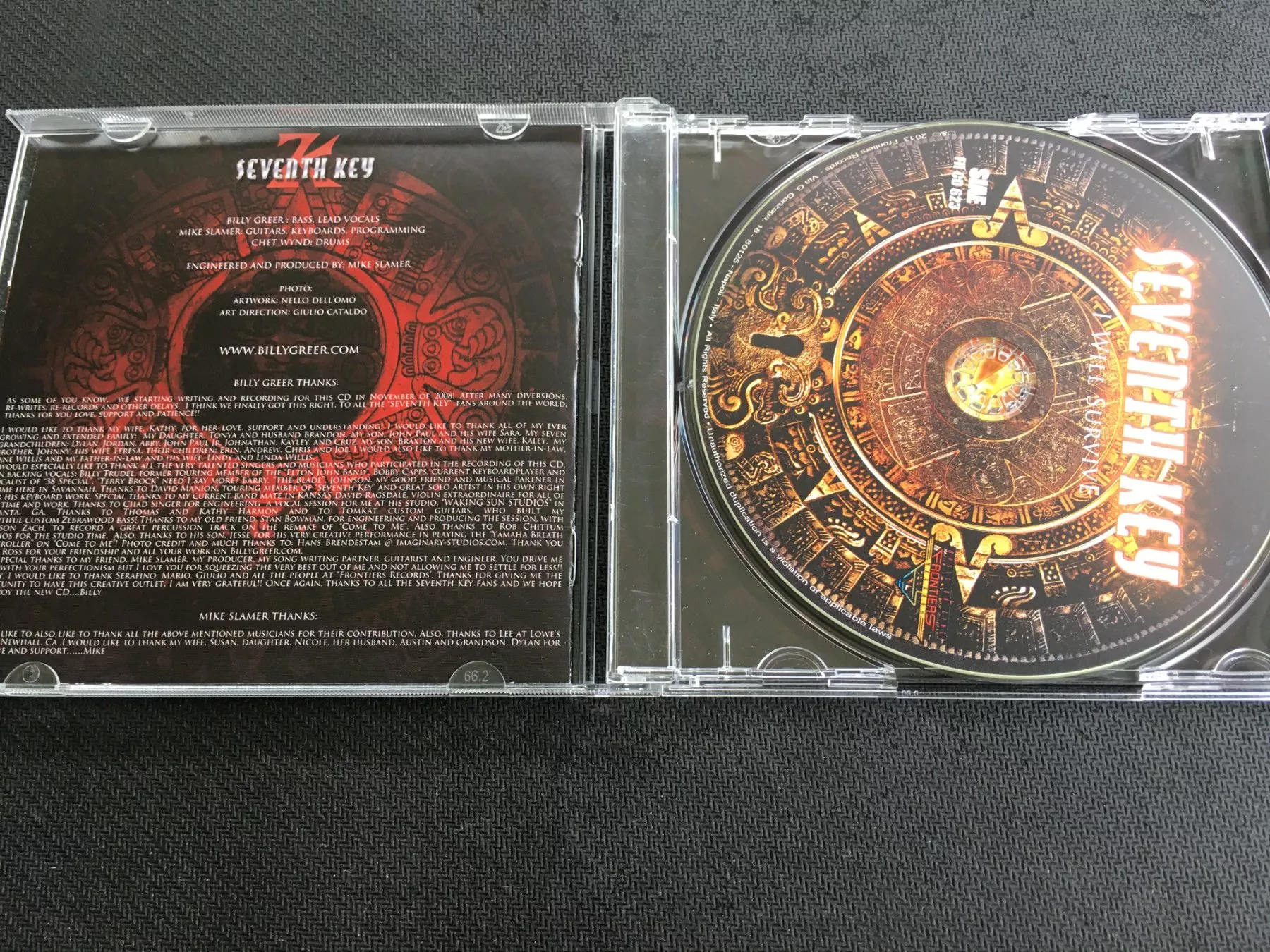 CDs: Seventh Key - I Will Survive -CD- – Gebraucht aus St.Gallen von MedienJoe 1
