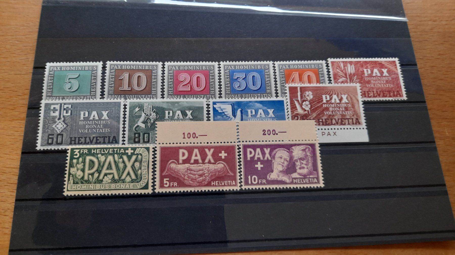Tutti i francobolli: Kompletter PAX-Satz ** ab 1.-!!! – Nuovo (secondo la descrizione) da Biel/Bienne venduto da Mtiger2 1