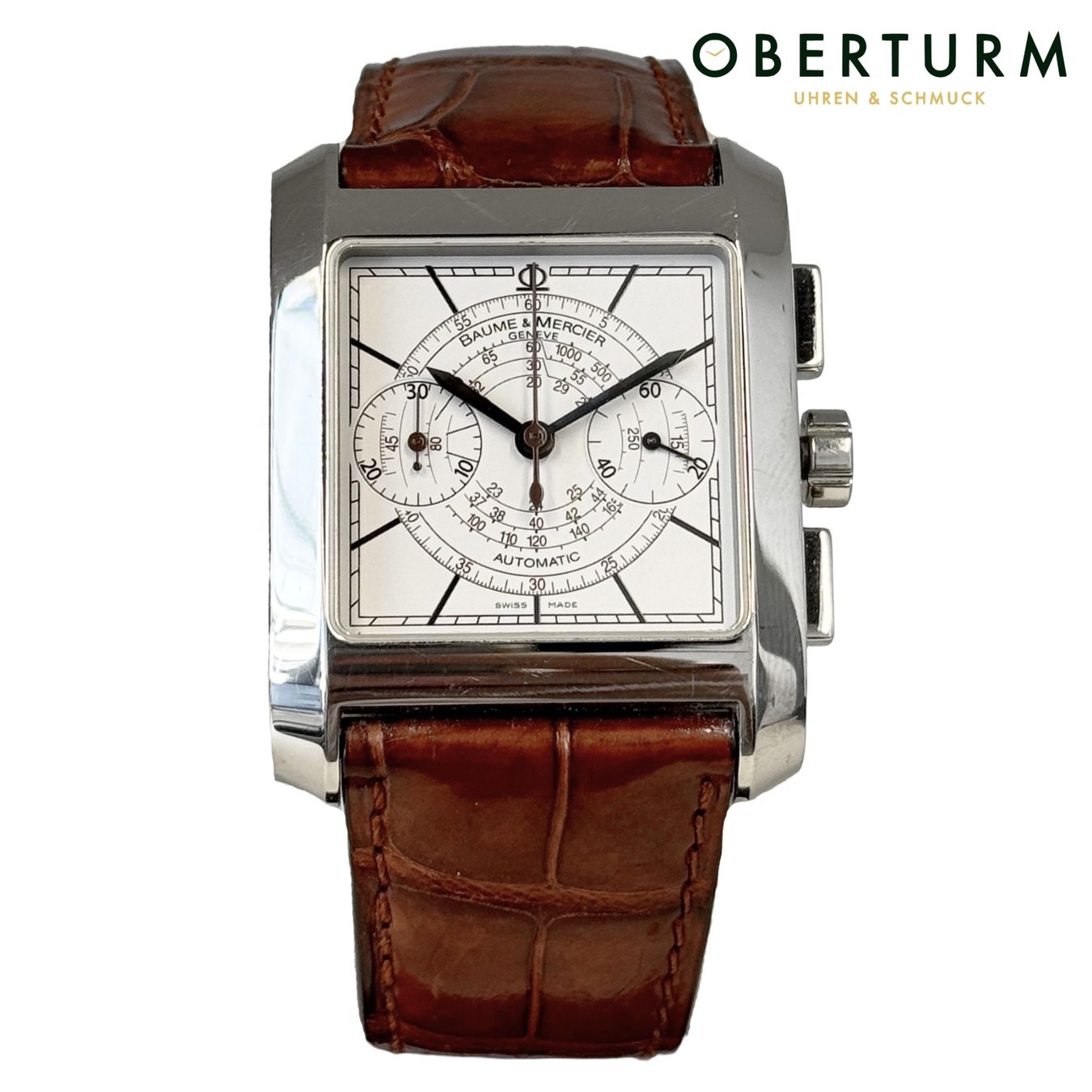 Baume & Mercier Orologi: Baume & Mercier Hampton GM Chronograph Ref. 65530 – Usato da Brugg AG venduto da Oberturm