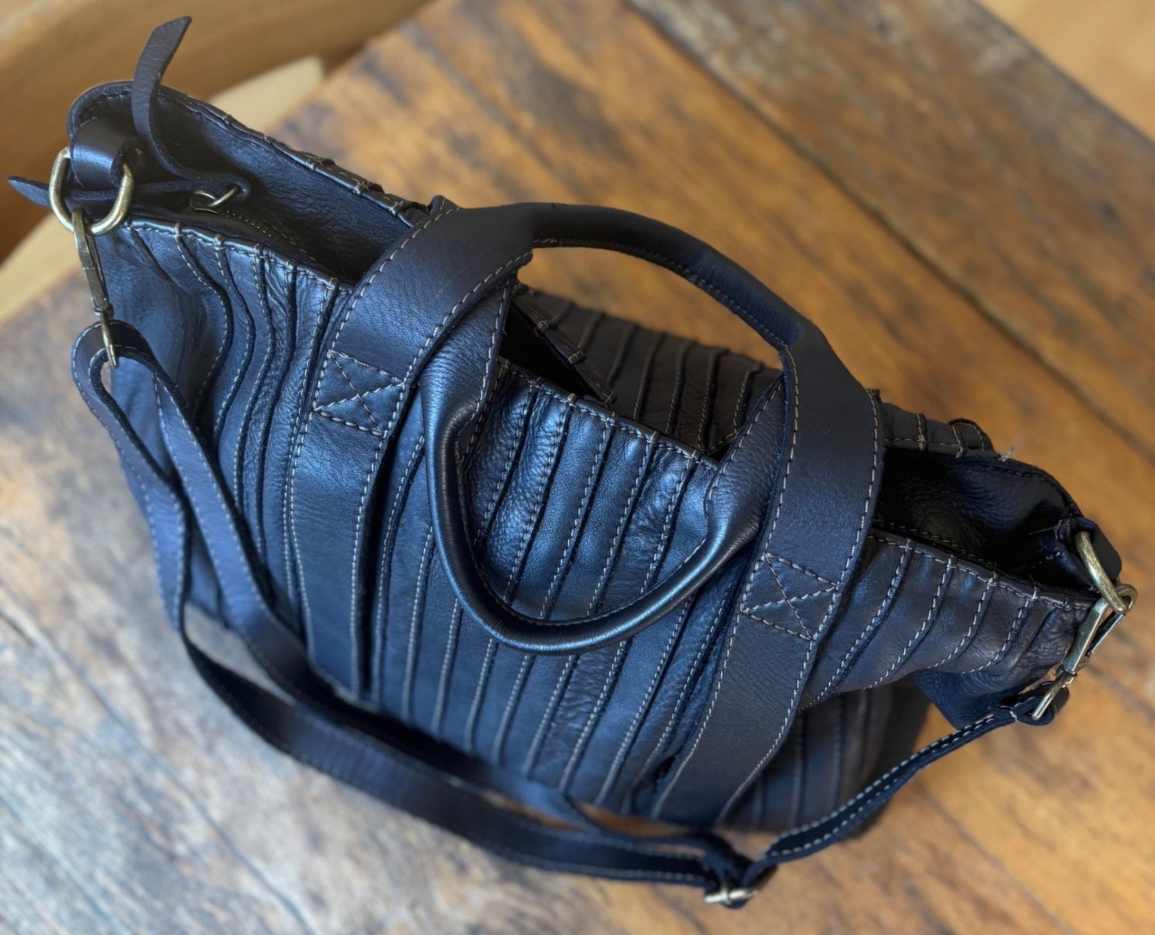Borse da donna: BAG EN CUIR SOUPLE! – Nuovo e nell'imballaggio originale da Locarno venduto da NicoNion 4