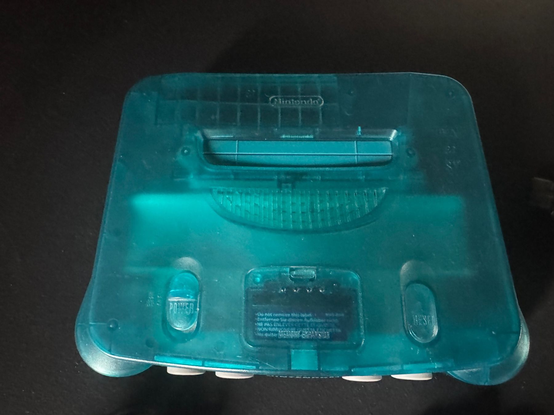 Nintendo Console: Console Nintendo 64 bleue turquoise + Mario Kart – Usato da Lausanne venduto da sauvezretrogames 2