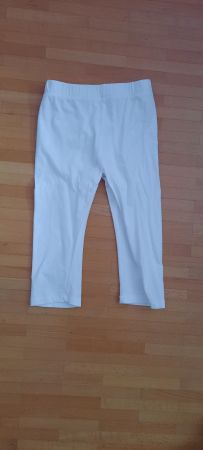 3/4 Leggins weiss / Grösse 114