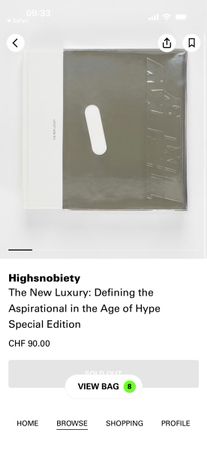 Highsnobiety – Gestalten Special Edition – Limitiert - NEU