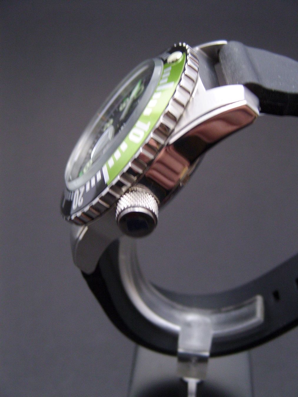 Zeno Orologi: Neue Airplane Diver Automatic Numbers, black/green – Nuovo e nell'imballaggio originale da Mels venduto da niezie2002 8