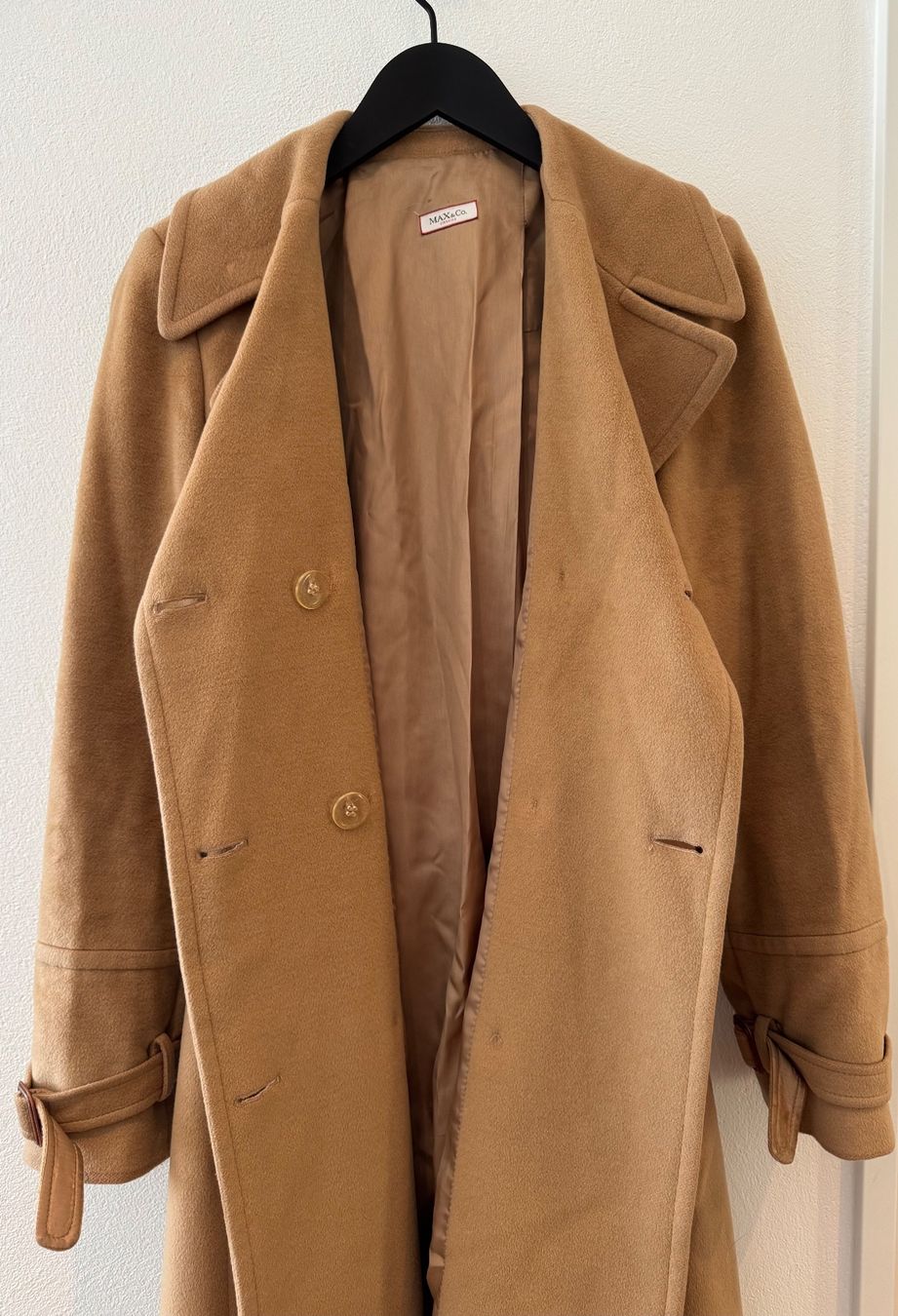 Max Mara Cappotti: MAX&Co. classic Damen Wintermantel, Gr. M, Kamel – Usato da Zürich venduto da nils.alex 7