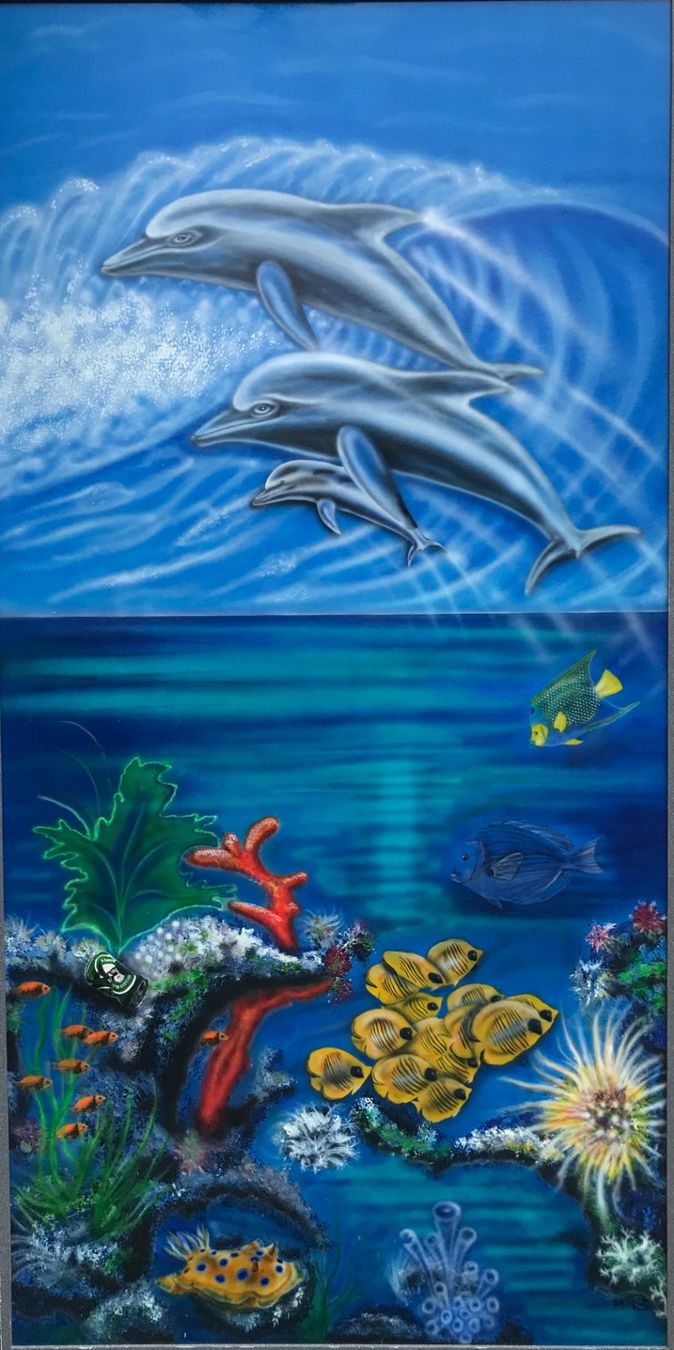 Foto & Immagini: Bild Unterwasserwelt, Airbrush – Usato da Herlisberg venduto da kjs_p999