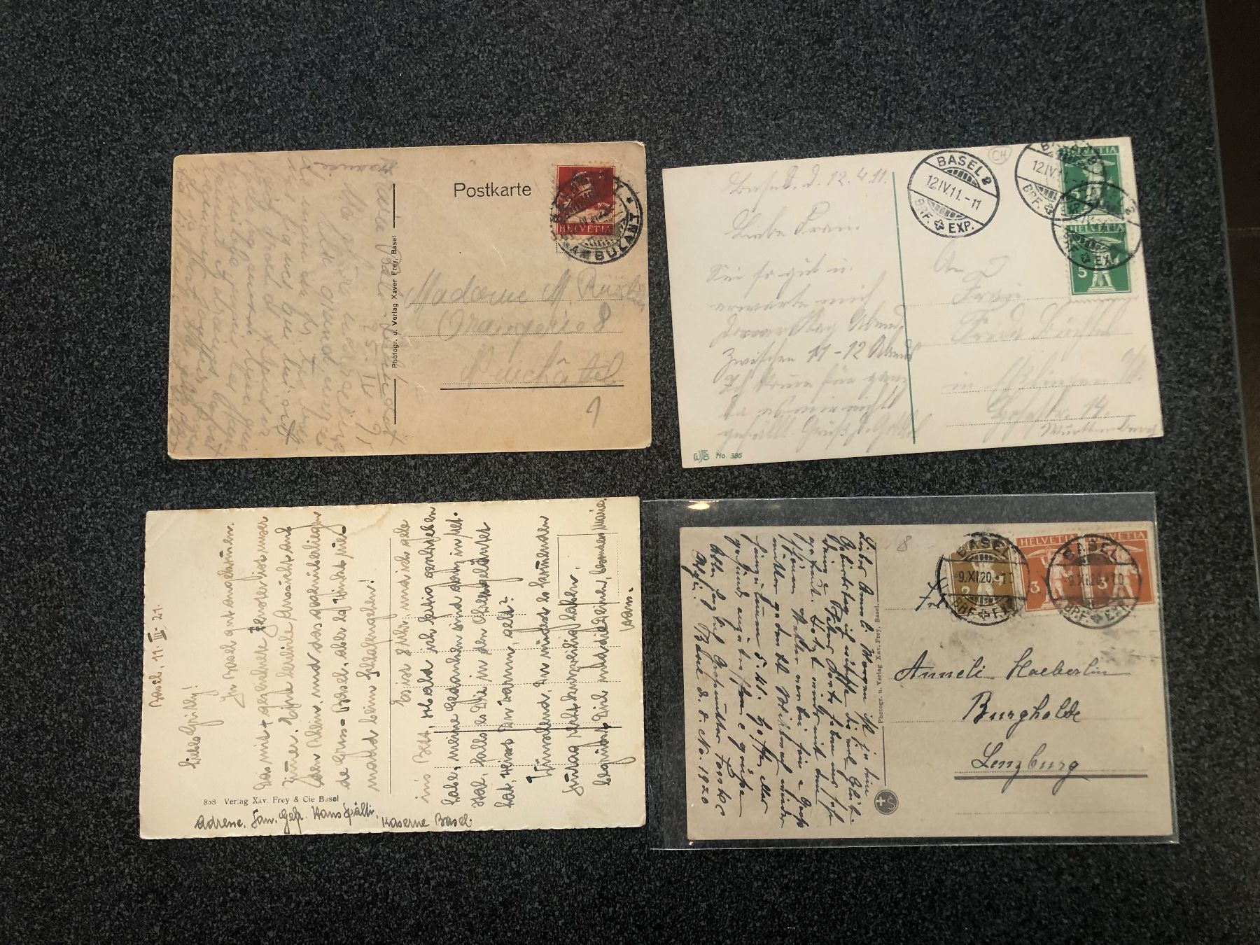 Cartoline postali: 19 uralte Ansichtskarte aus BASEL STADT – Usato da Lufingen venduto da TopAnsichtskarten 5