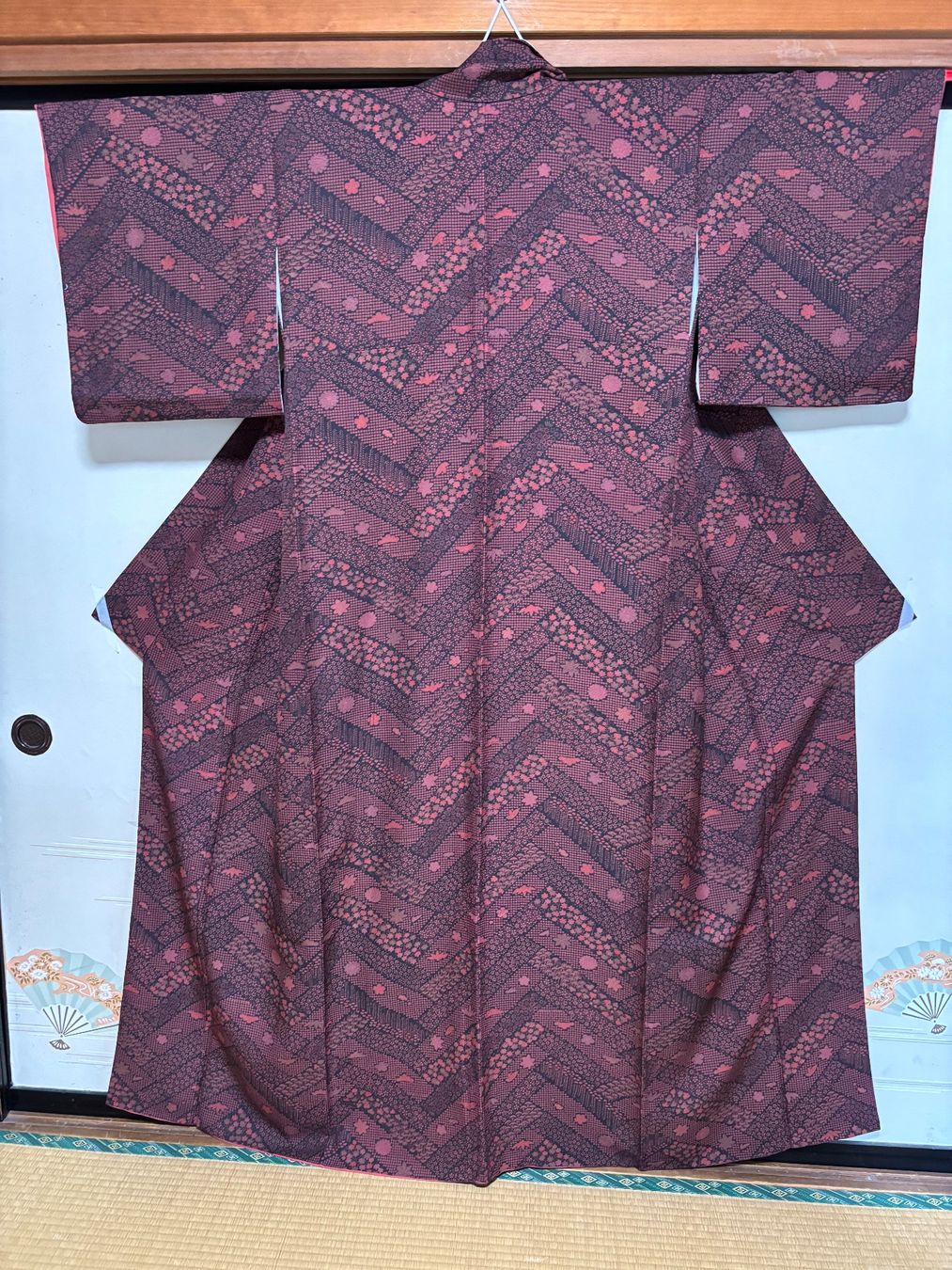 Internationale Kunst: VINTAGE Seide Kimono aus Japan – Gebraucht aus Trübbach von hik_gh6y