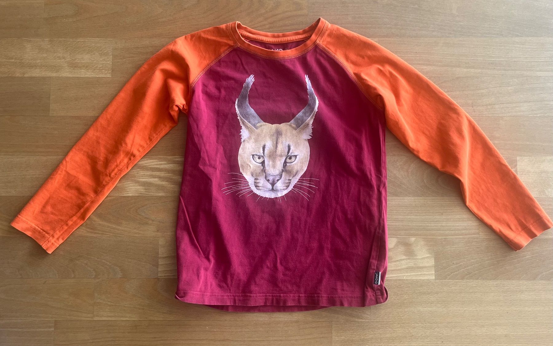 Jako-O Maglioni & Felpe: Jako-o Shirt mit Luchs, Gr. 128/134 – Usato da Merlischachen venduto da alpeva