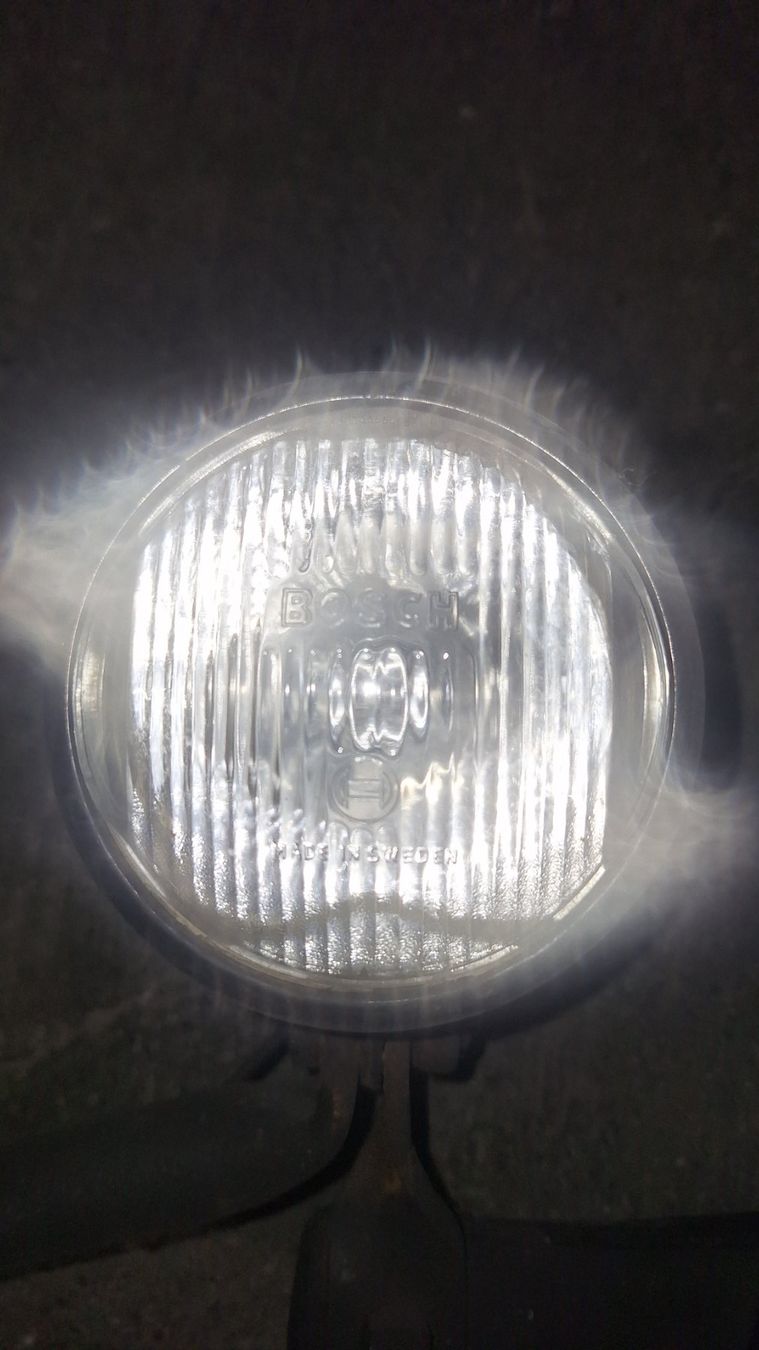 Bosch Fari: Scheinwerfer Bosch uralt Antik Lampe Einachser 80 mm Durchm. – Usato da Bilten venduto da Claas10 2