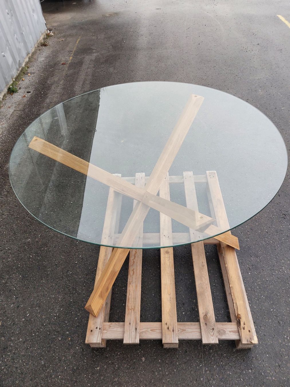 Tavoli: Wunderschöner stilvoller Esstisch rund 120cm – Usato da Heerbrugg venduto da Sonytime 1