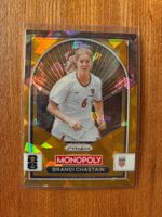 Panini Prizm Monopoly Brandi Chastain USA Gold Cracked Ice