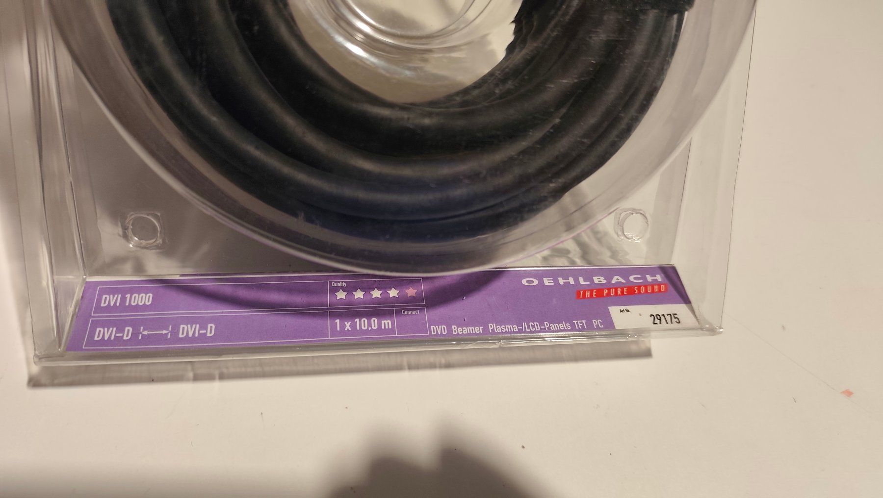 Oehlbach Cavi: Oehlbach DVI 1000 Kabel – Usato da Bern venduto da Buybest24