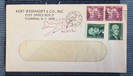 Vintage Luftpost Brief USA, 1969, mit Briefmarken!