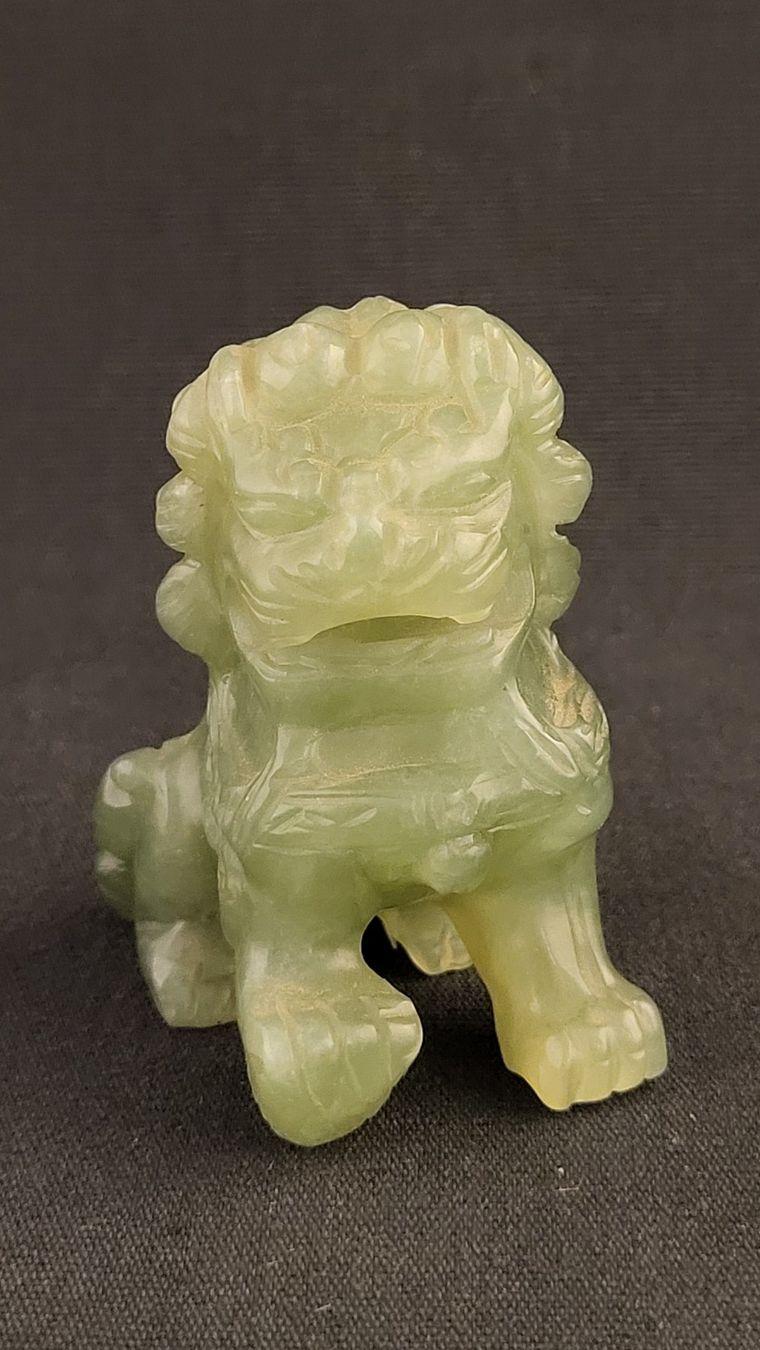 Figurines: Stein-Schnitzerei Foo-Dog – D'occasion à Basel par spinne02 5