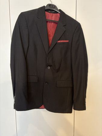 Schwarzes C&A Sakko/Blazer slim fit Grösse 44